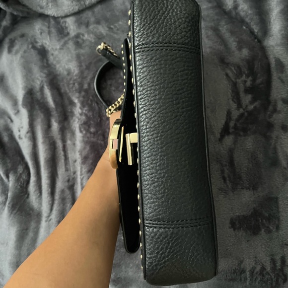 Sandro Yza Black Pebble Leather bag - Picture 10 of 11